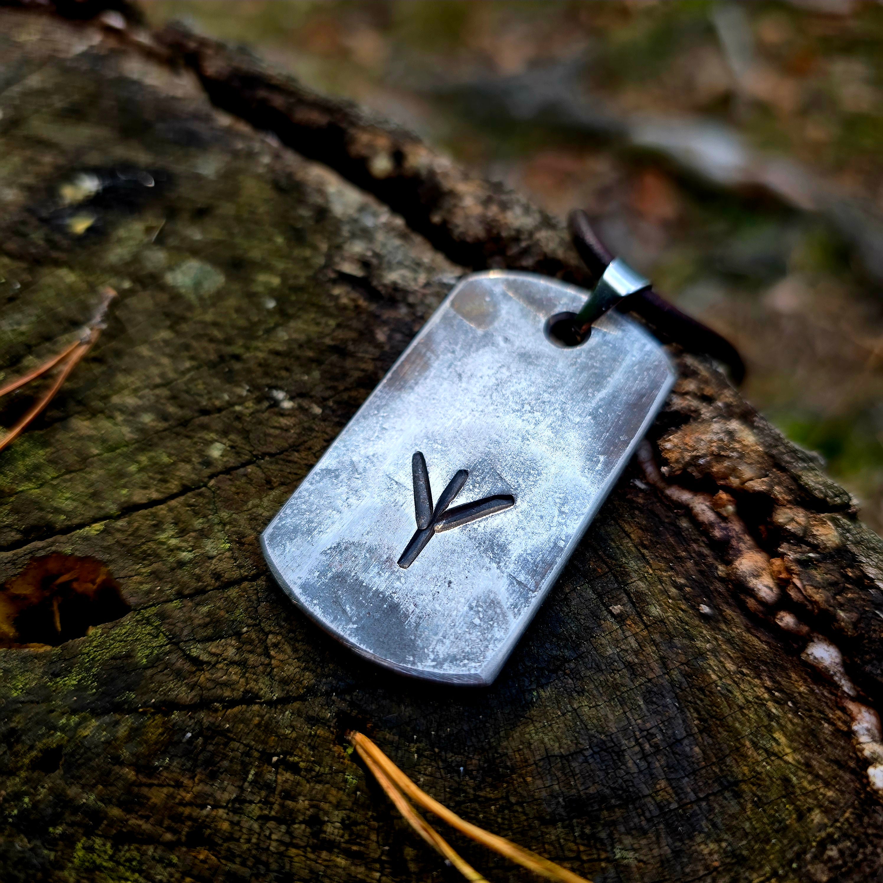 Handgeschmiedetes Dogtag EINAR