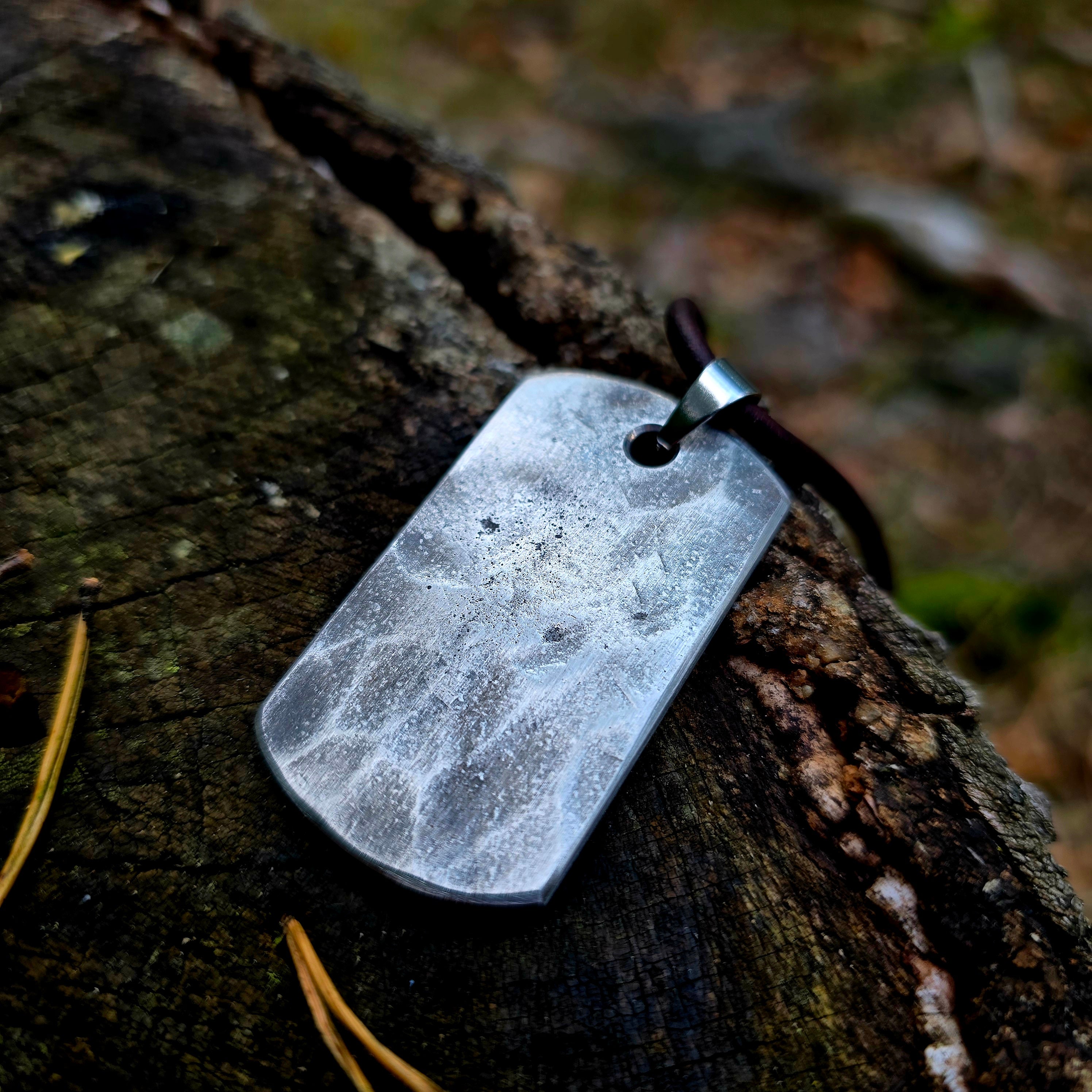 Handgeschmiedetes Dogtag EINAR