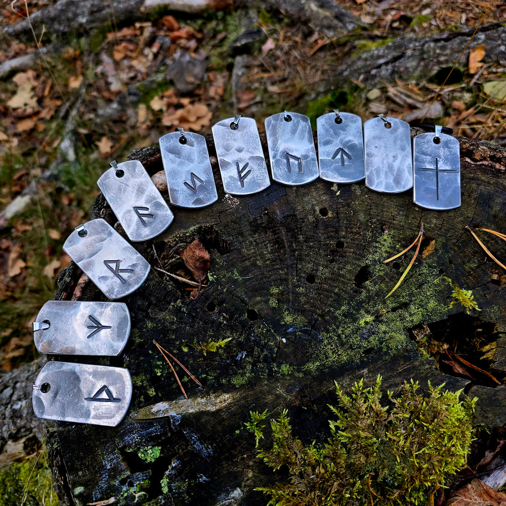 Handgeschmiedetes Dogtag EINAR