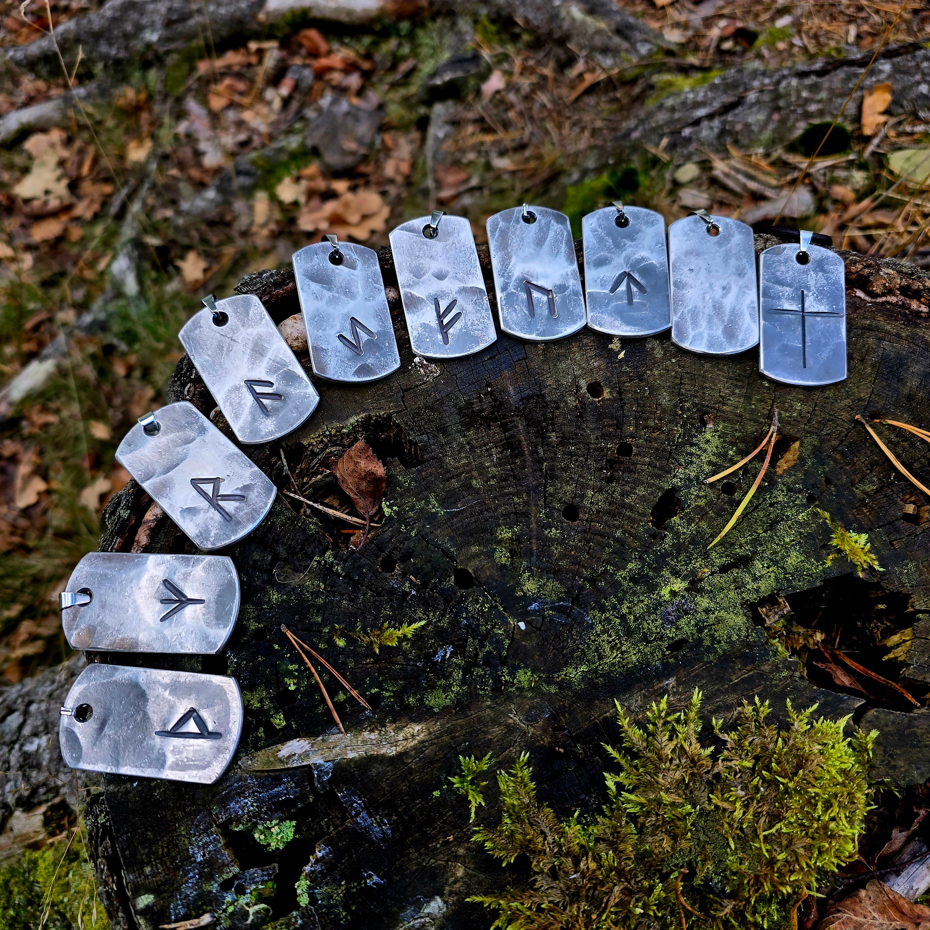Handgeschmiedetes Dogtag EINAR
